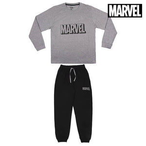 Schlafanzug Marvel Herren Grau