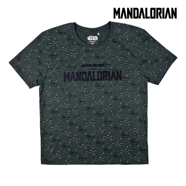 Kurzarm-T-Shirt The Mandalorian grün