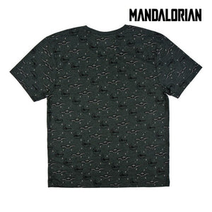 Kurzarm-T-Shirt The Mandalorian grün