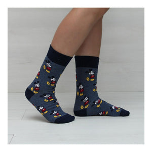 Socken Mickey Mouse Erwachsener Dunkelblau