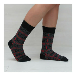 Socken ACDC Erwachsener Grau