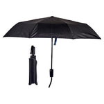 Faltbarer Regenschirm Metall Stoff Schwarz (80 x 90 x 57 cm)