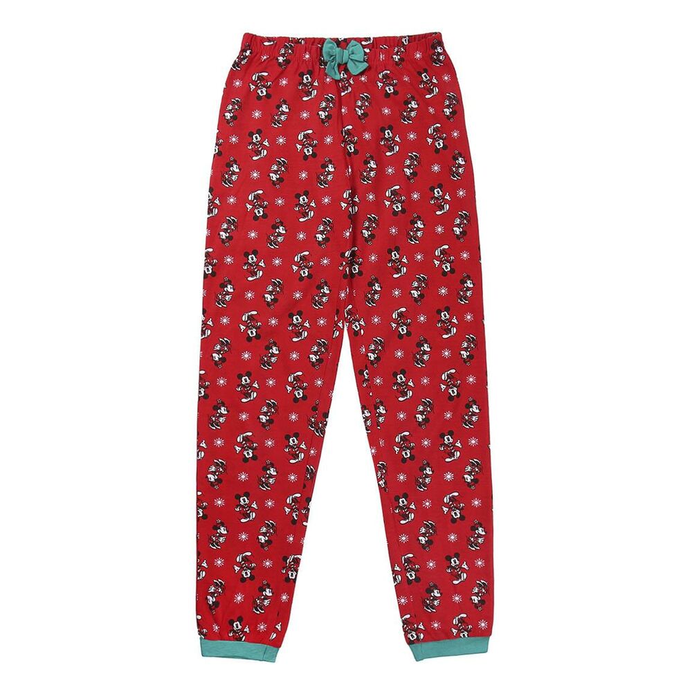 Schlafanzug Mickey Mouse Damen Rot