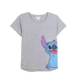 Damen Kurzarm-T-Shirt Stitch