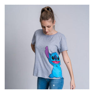 Damen Kurzarm-T-Shirt Stitch