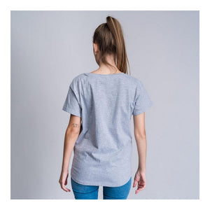 Damen Kurzarm-T-Shirt Stitch