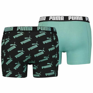 Herren-Boxershorts Puma Schwarz (2 pcs)