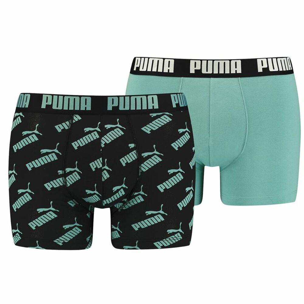 Herren-Boxershorts Puma Schwarz (2 pcs)