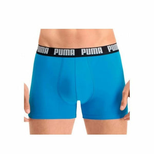 Herren-Boxershorts Puma All Over Print Weiß (2 pcs)