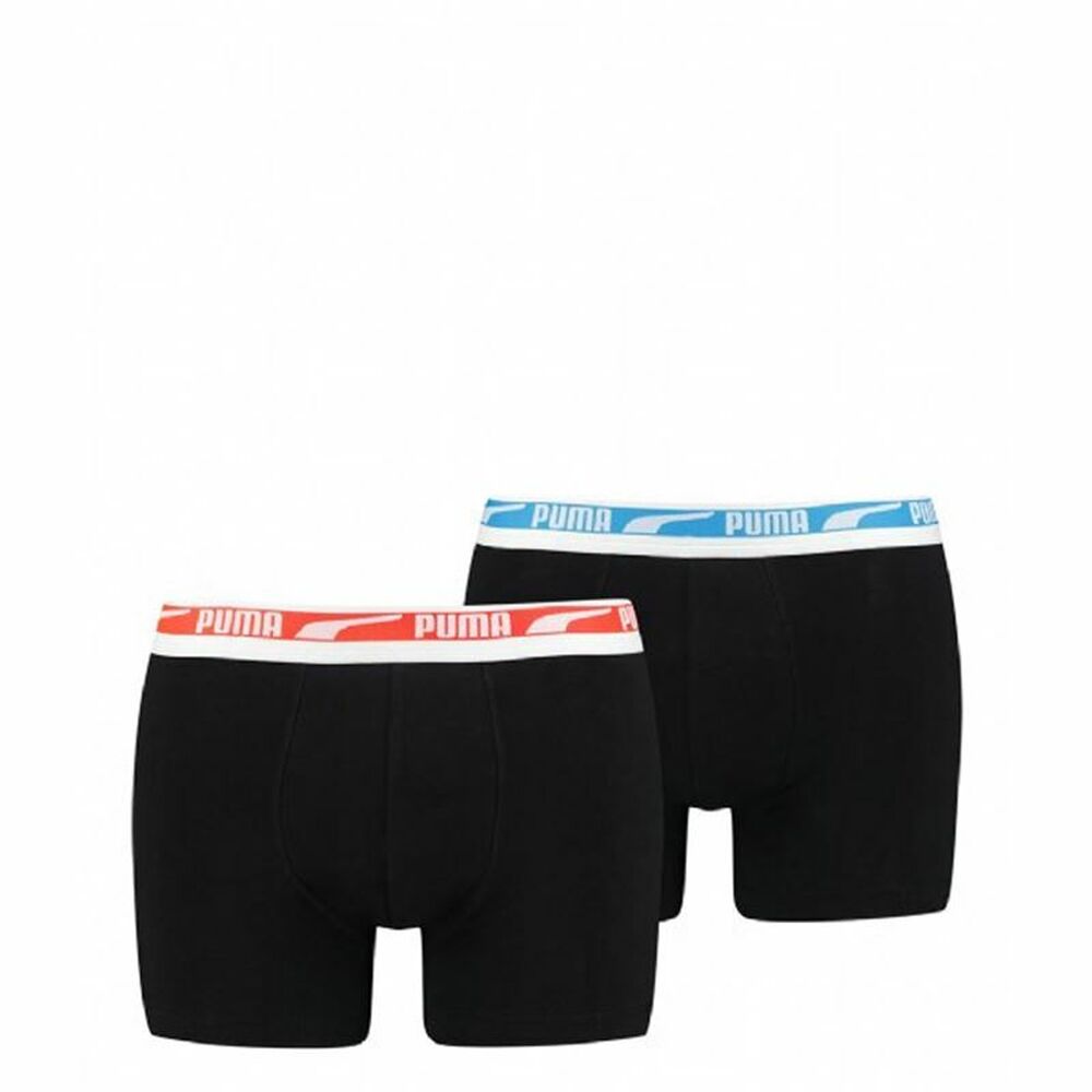 Herren-Boxershorts Puma Multi  Schwarz (2 pcs)