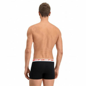 Herren-Boxershorts Puma Multi  Schwarz (2 pcs)