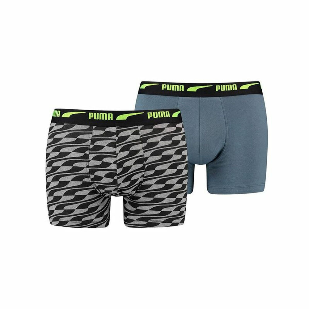 Herren-Boxershorts Puma Space Dye 2 Stücke