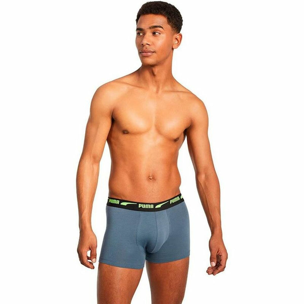 Herren-Boxershorts Puma Space Dye 2 Stücke