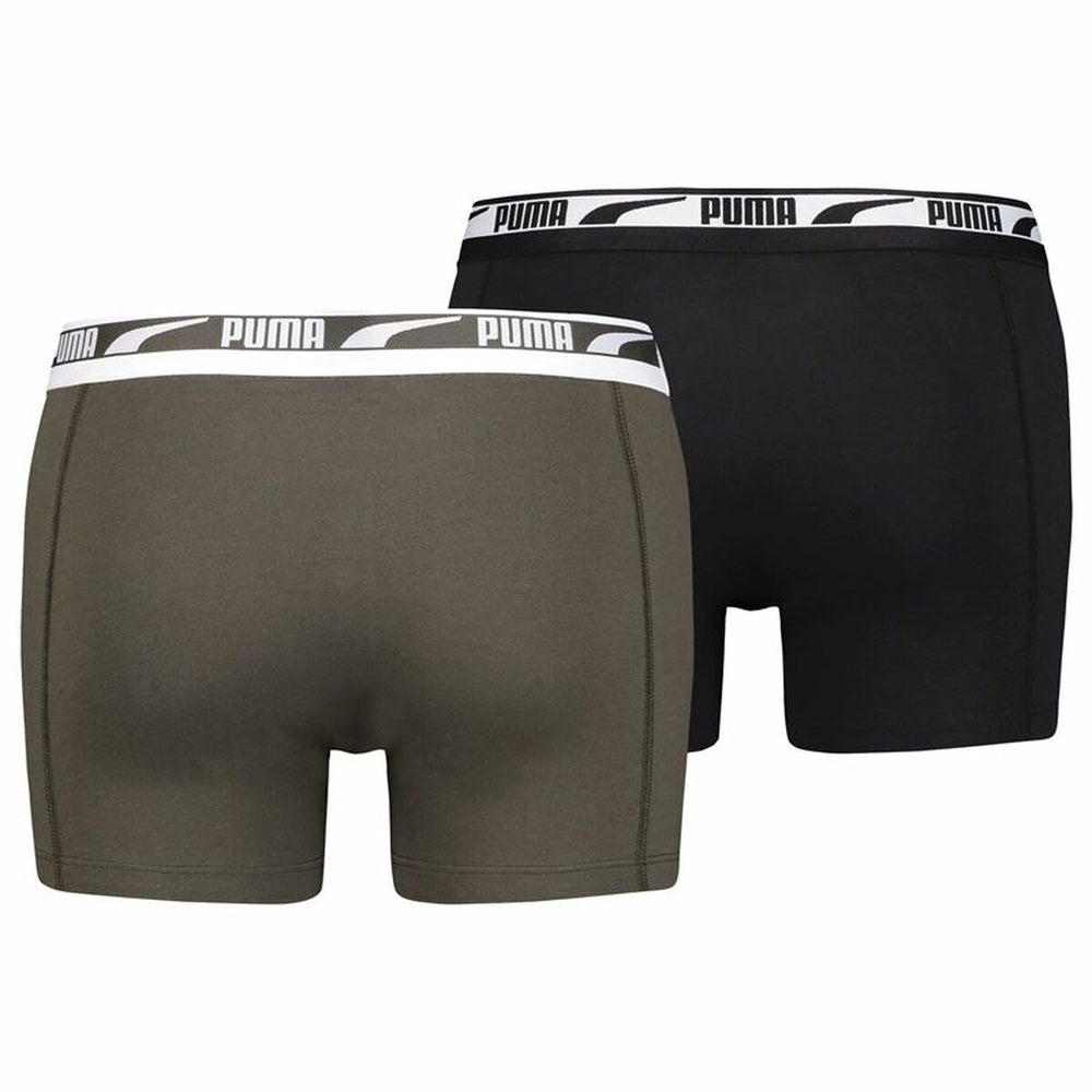 Herren-Boxershorts Puma Multilogo 2 Stücke