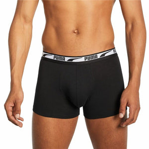 Herren-Boxershorts Puma Multilogo 2 Stücke