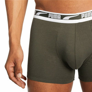 Herren-Boxershorts Puma Multilogo 2 Stücke