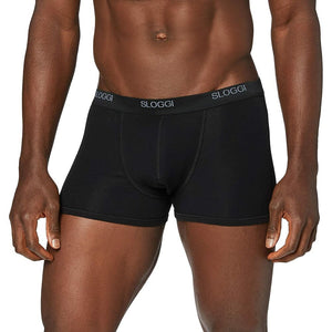 Herren-Boxershorts Sloggi Basic Schwarz (L) (Restauriert A)