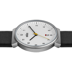 Unisex-Uhr Braun Schwarz Analog (Restauriert A)