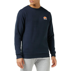 Herren Sweater ohne Kapuze Ellesse Logo Blau (Restauriert A)