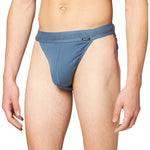 Herren-Slip Skiny   Blau (M) (Restauriert A)