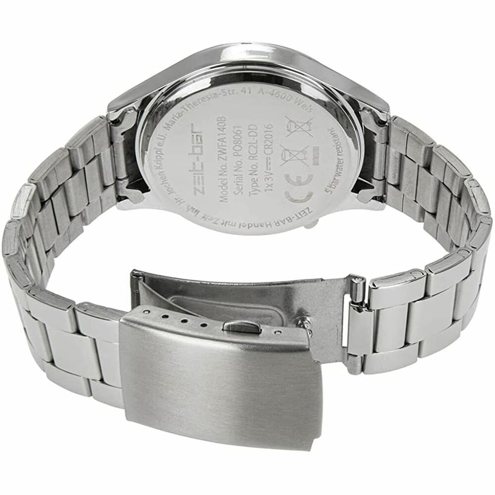 Unisex-Uhr Zeit-Bar (Ø 42 mm) (Restauriert B)