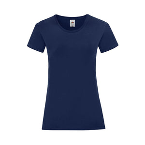 Damen Kurzarm-T-Shirt 141325 100 % Baumwolle