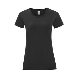 Damen Kurzarm-T-Shirt 141325 100 % Baumwolle