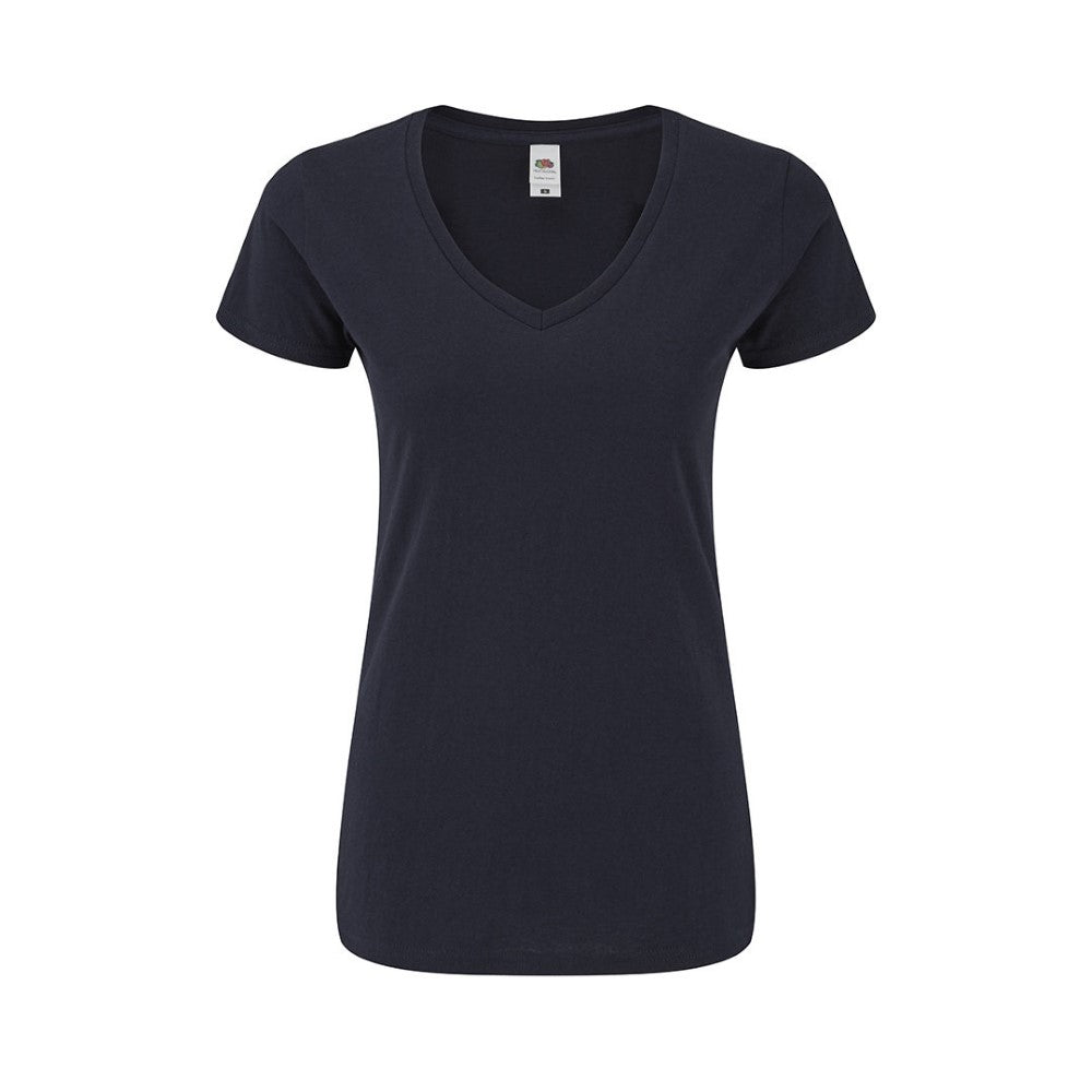 Damen Kurzarm-T-Shirt 141327 100 % Baumwolle