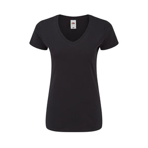 Damen Kurzarm-T-Shirt 141327 100 % Baumwolle