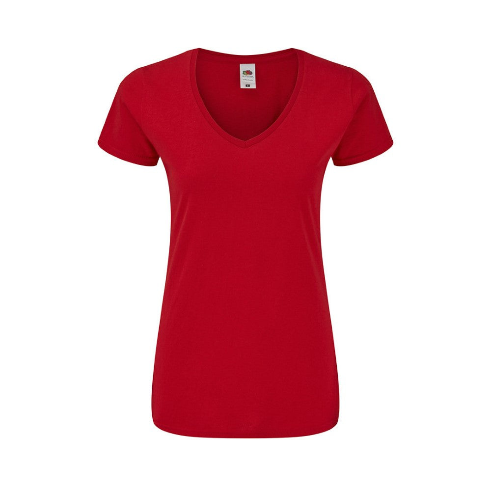 Damen Kurzarm-T-Shirt 141327 100 % Baumwolle